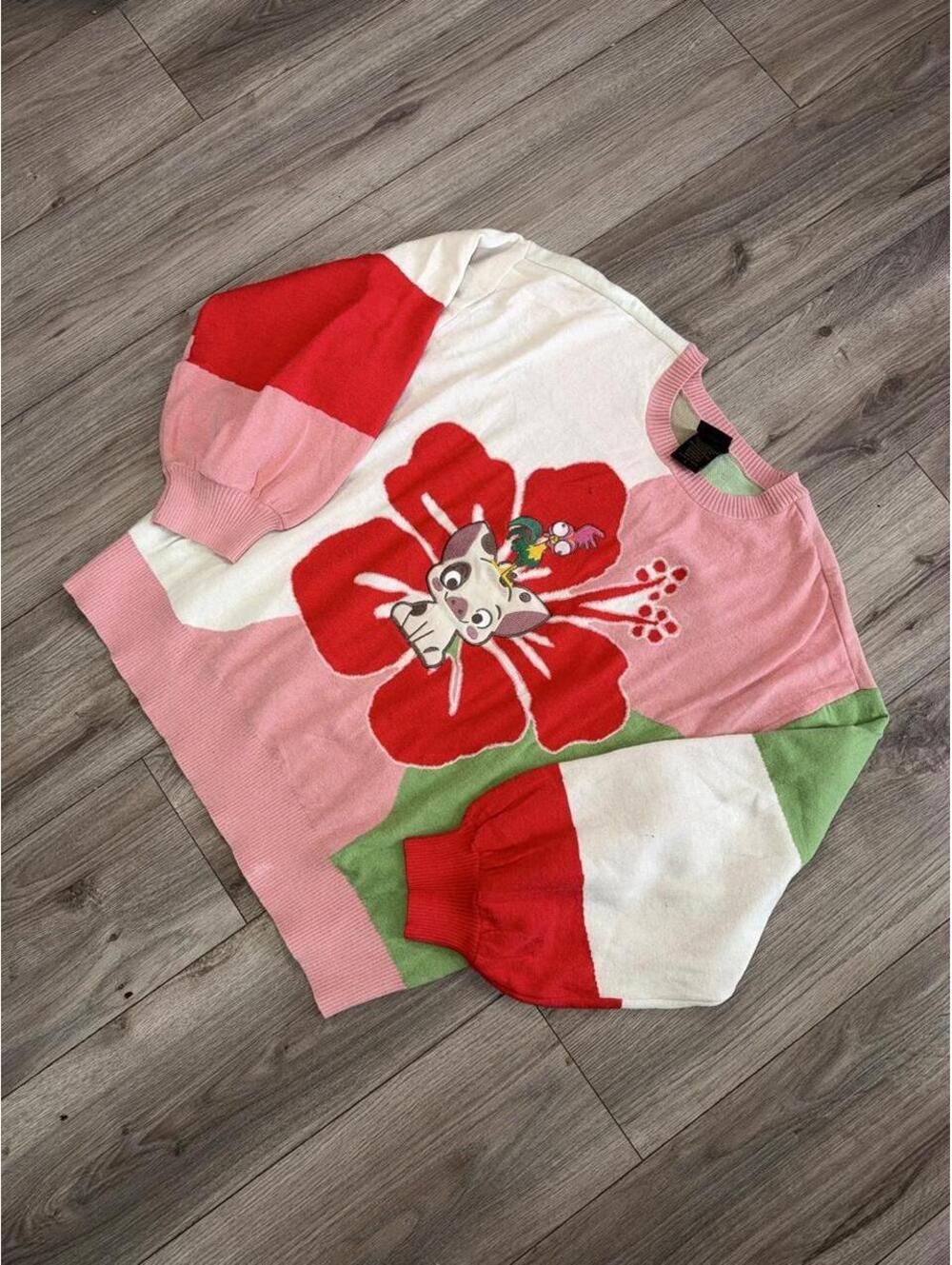 Disney Moana Pua Hei Hei Knit Sweater